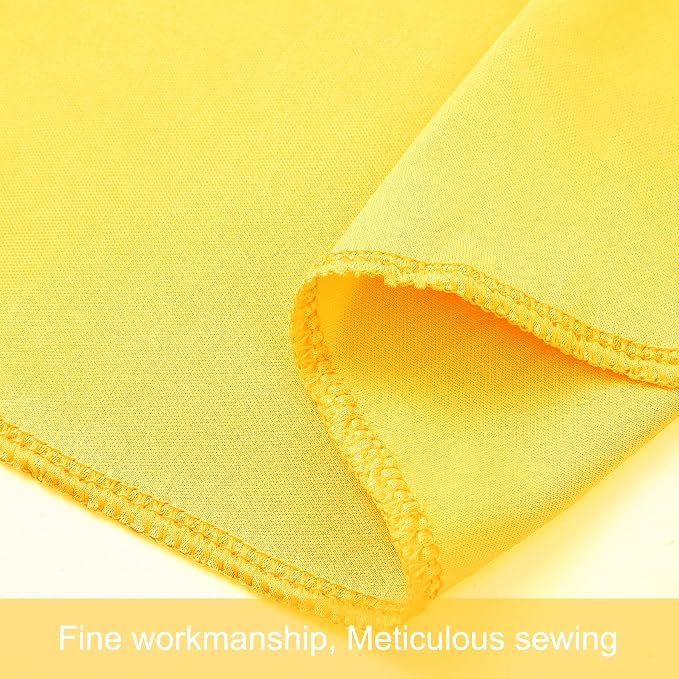 10 Panels Yellow Backdrop Curtains - Image 9