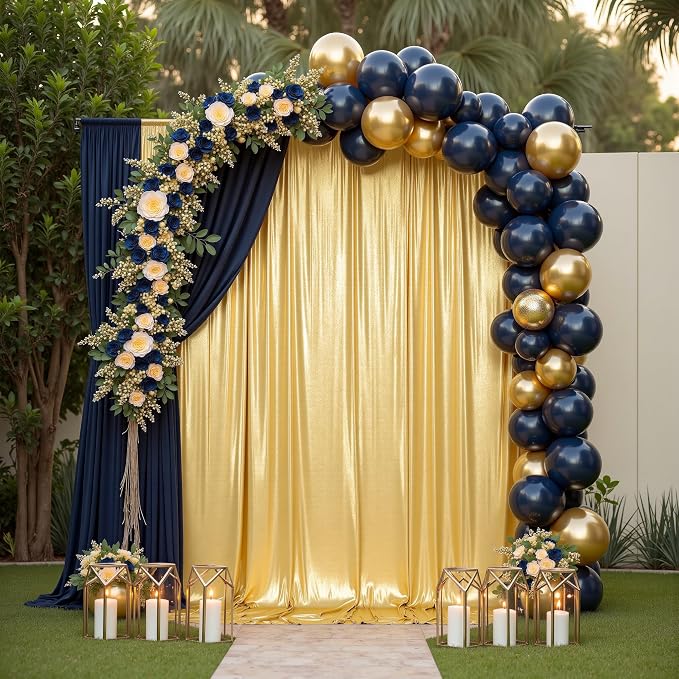gogoparti 10x10FT Gold Sequin Backdrop Curtain - Image 7