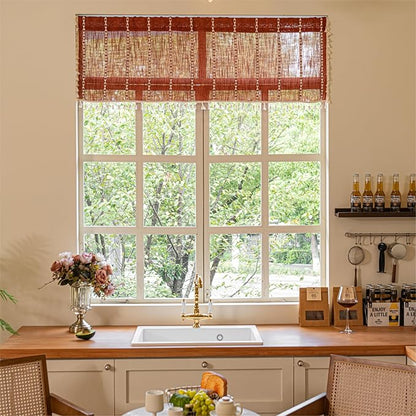 Sutuo Home Boho Valance Short Curtains - Image 7