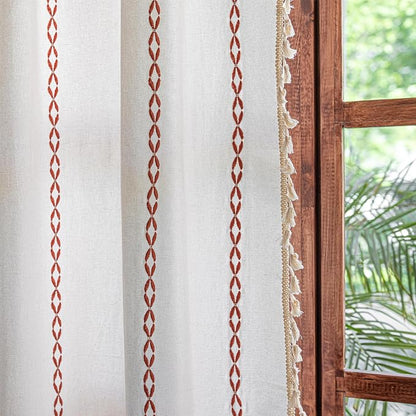 Sutuo Home Boho Curtains 84 Inches Long by SutuoHome