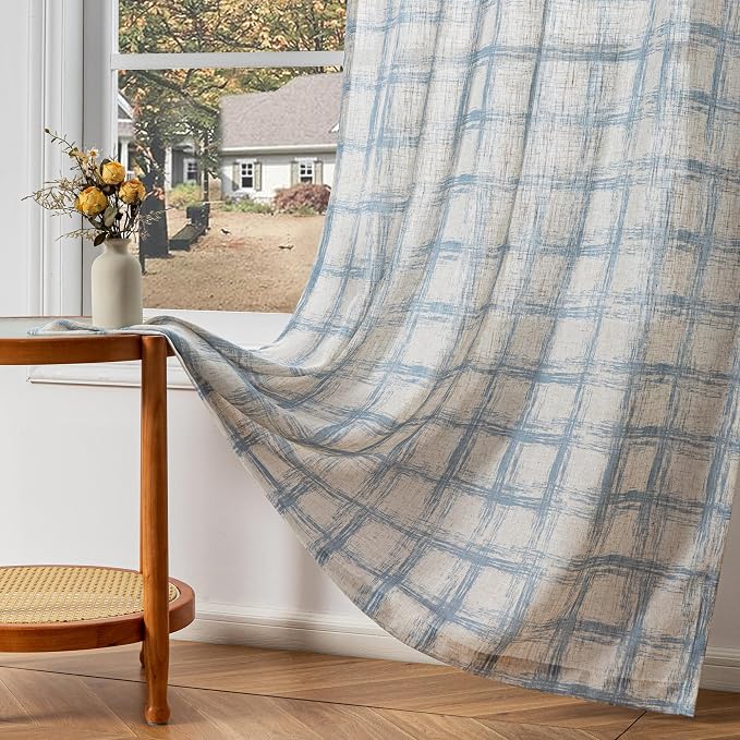 MYSKY HOME 95 inch Curtains 2 Panel Set Curtains - Image 3