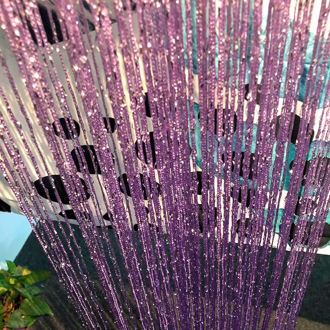 2 Pack 39 x 79 Inch Beaded Curtain String Door Curtains, Hippie Room Decor - Image 6