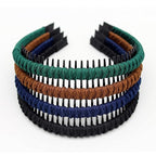Women's Fashion Headbands Hair Accessories for Women Non-slip Braided hair bands Comfy tooth comb Hair Hoop (4 color)