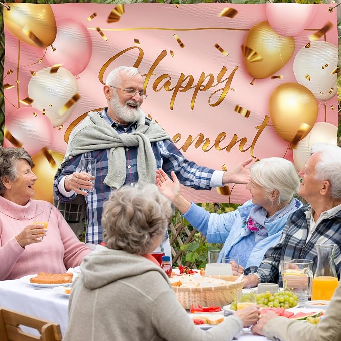 Happy Retirement Banner - Image 5