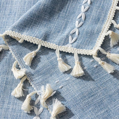 Sutuo Home Boho Farmhouse Curtains Valance 18 Inches Long - Image 7