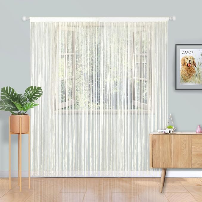 YIIBAII Door String Curtains Fringe Door Curtains - Image 4