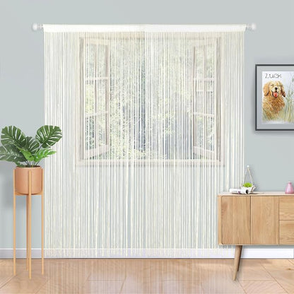 YIIBAII Door String Curtains Fringe Door Curtains - Image 4