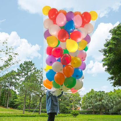 4PCS Balloon Bags, Transparent Giant Big Large Reusable Clear Plastic Storage by Marsrut