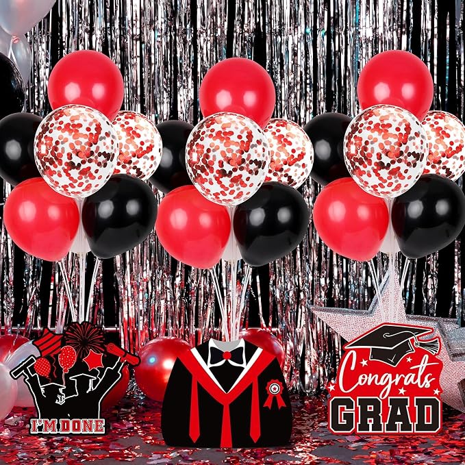 6 Sets 2026 Graduation Balloon Stand Kit - Image 2