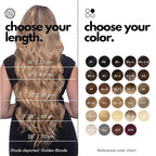 Irresistible Me Real Human Hair Extensions Clip Ins – 100% Human Hair Clip In Extensions for Length & Volume – Invisible Extension – Heat Resistant & Dyeable – Icy Blonde, 14 Inches