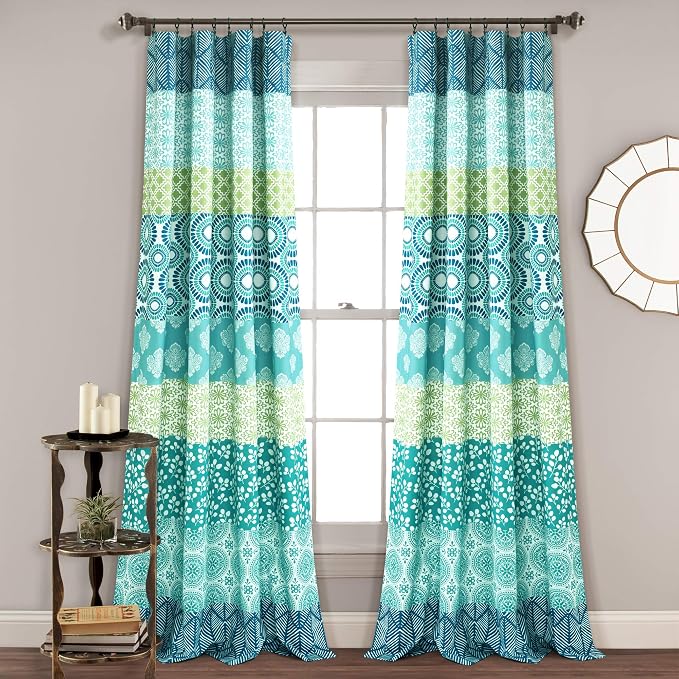 Lush Decor Bohemian Stripe Window Curtain Panels by LushDecor