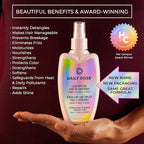 DAILY DOSE Award-Winning Clean Moisture Leave In Conditioner Spray Detangler for Dry, Damaged & Frizzy Hair. Instantly Softens, Smooths & Adds Shine for Kids & Adults. Vegan, Sulfate-Free, Color Safe