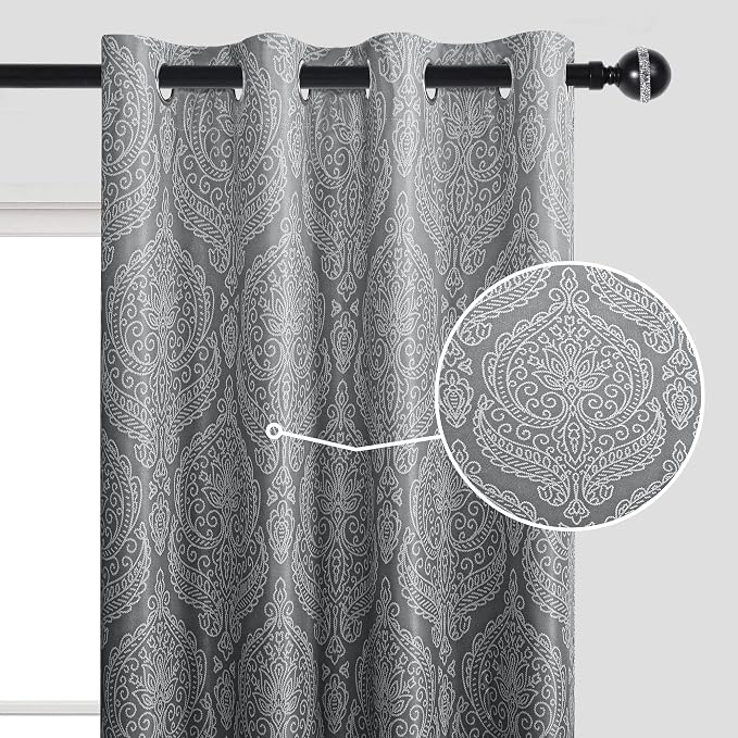 DWCN Black Blackout Curtains for Bedroom 54 Inch Long - Image 6