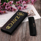 Buffalo Horn Comb - Anti-Static Detangling Styling Comb for All Hair Types (Classic Fine Tooth, Men, Women, Kids)