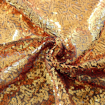 Sugargirl Black Gold Sequin Backdrop Curtain 2 Panels 2FTx8FT Glitter Black - Image 5