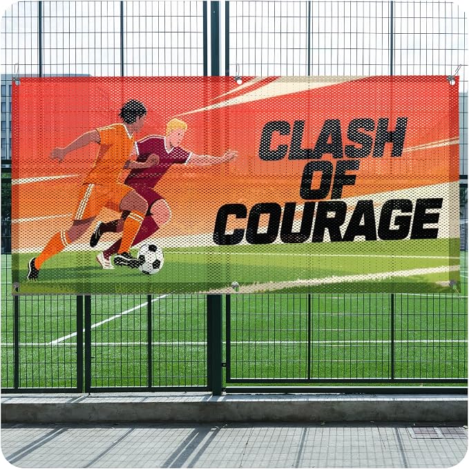 Custom Mesh Banner and Signs Customize Outdoor, Personalized Mesh Banners - Image 5