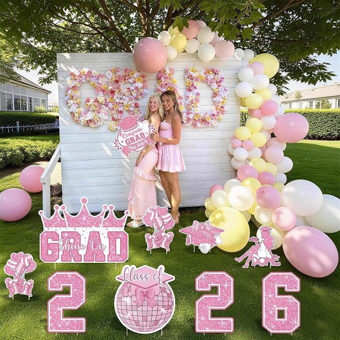 Graduation Yard Sign Class of 2026 Decorations - Image 5