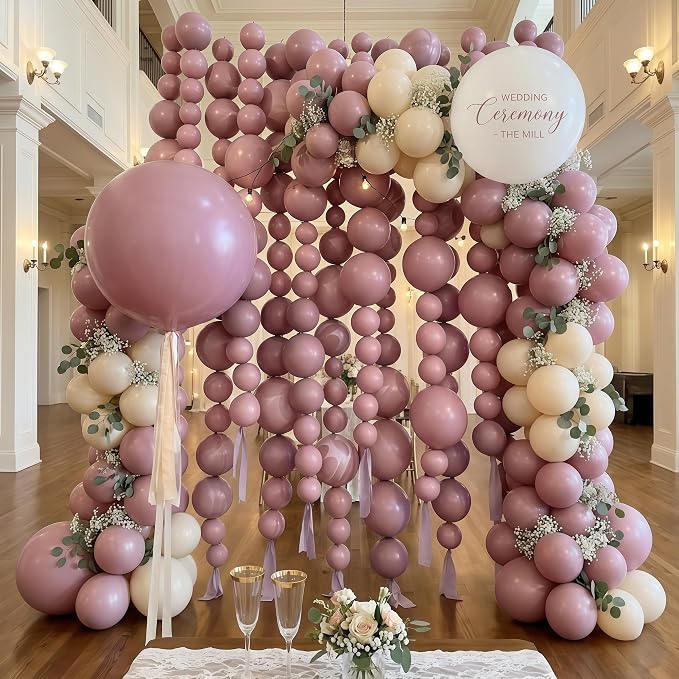 Dusty Pink Quick Link Balloons - Image 4