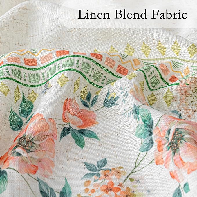 MYSKY HOME Boho Floral Curtains - Image 5