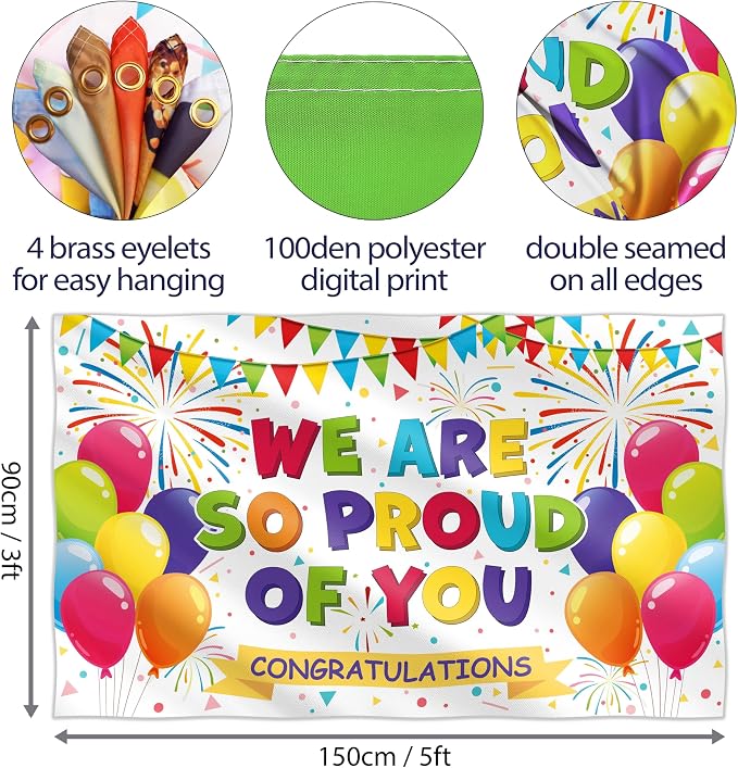 We are so Proud of You Banner - Image 2
