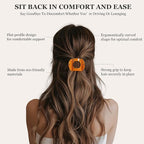 8 PCS Flat Hair Clips for Women French Matte Flat Claw Clips for Thick & Thin Hair No-Slip Hair Barrettes, Strong Hold Styling Accessories