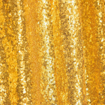 JYFLZQ Gold Sequin Backdrop Curtains 7ft x 7ft 1 Panel Glitter Photo Booth - Image 7