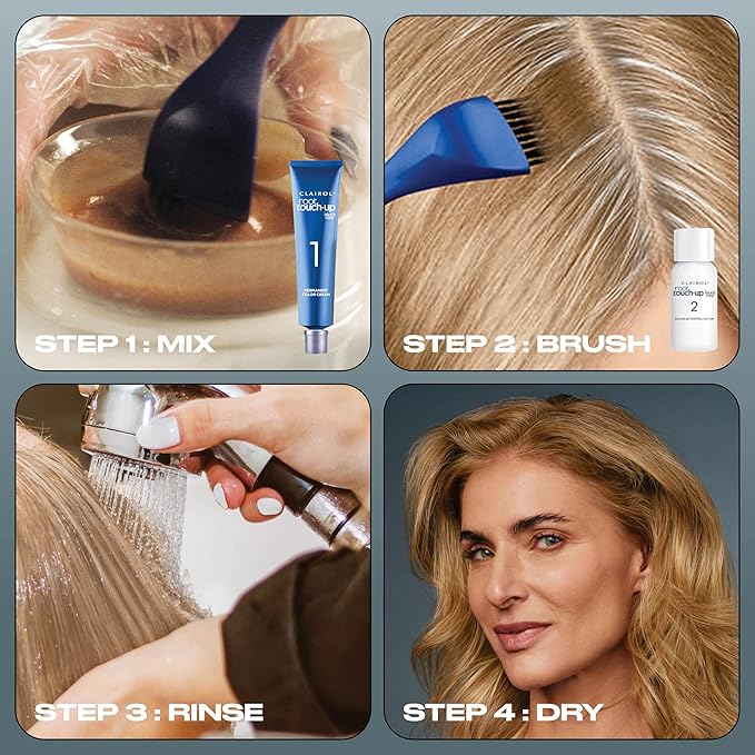 Clairol Root Touch-Up Permanent Hair Dye, Extra Lift Hair Color, Pack of 2