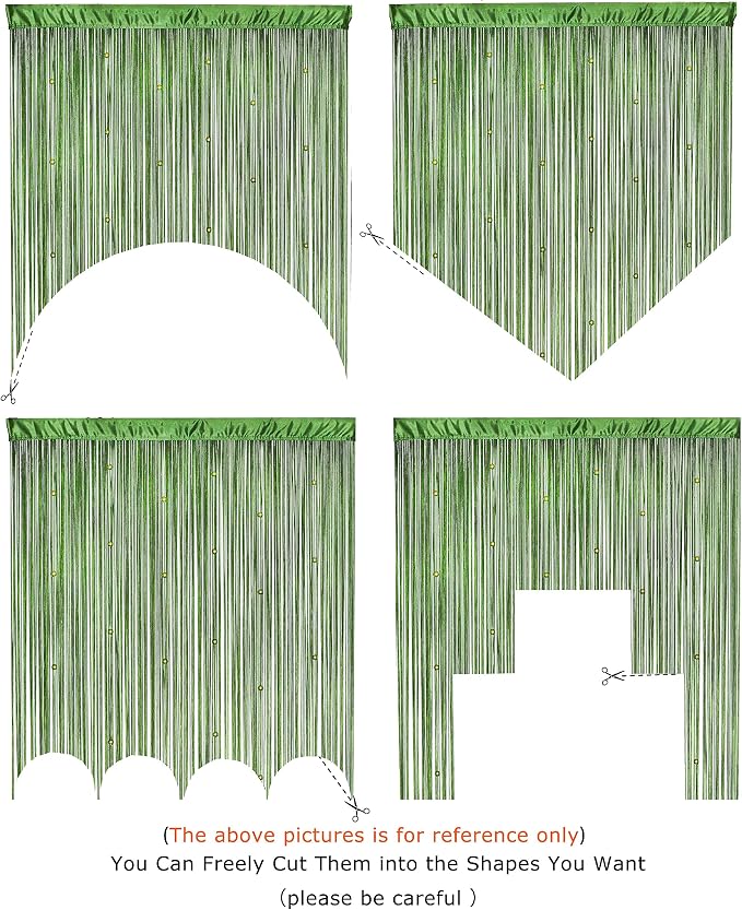 Beaded Curtain Door String Curtains - Image 5