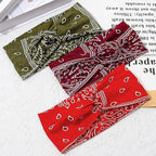 6-Piece Cute Headbands for Women, Stretchy Non Slip Thick Headband for Women’s Hair, Soft Elastic Head Bands for Yoga Running Sport Workout (Boho Style)