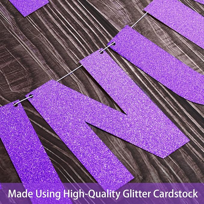 TaoBary 112 Pcs DIY Letter Kit Glitter Customizable Banner Letters Include 107 - Image 5