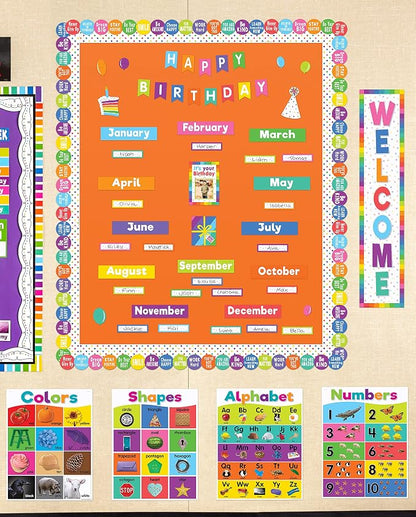 Teacher Created Resources Colorful Welcome Banner - Image 2