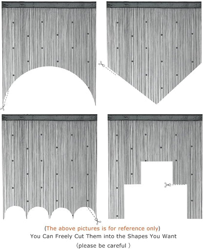 Beaded Curtain Door String Curtains - Image 5