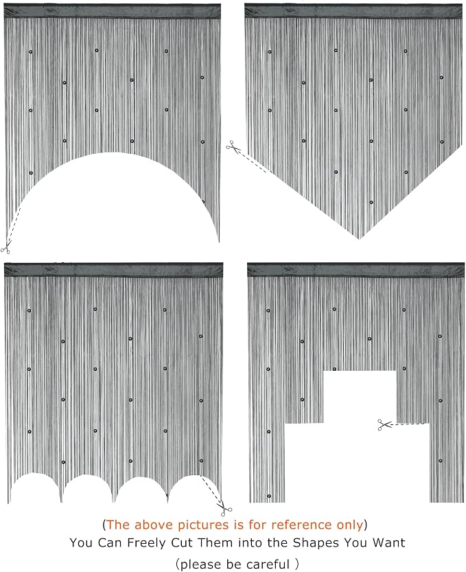 Beaded Curtain Door String Curtains - Image 5