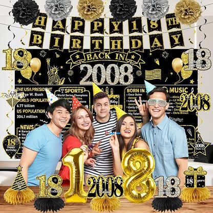 Zirtorei 18th Birthday Decorations - Image 5