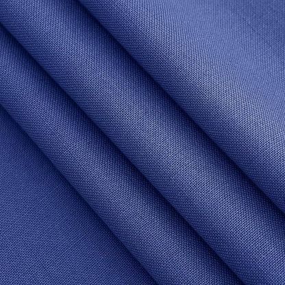 Classic Blue Linen Curtains 72 Inch Length - Image 7