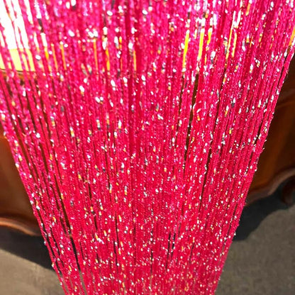 2 Pack 39 x 79 Inch Beaded Curtain String Door Curtains, Hippie Room Decor - Image 6