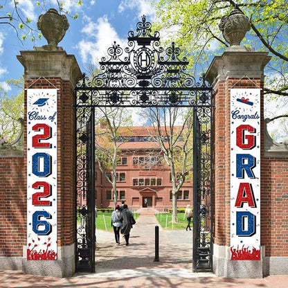2026 Graduation Decorations, Graduation Banner Class of 2026, Hanging - Image 2