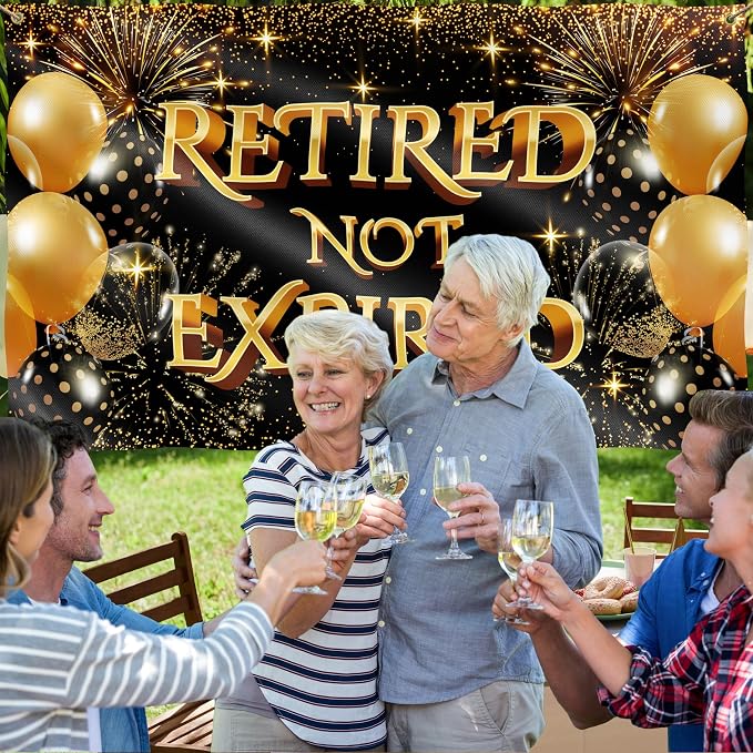 Happy Retirement Banner - Image 5