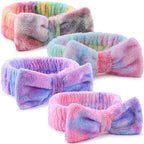 WSYUB Makeup&Skincare Headband, Spa Headband, Headbands for Washing Face, Stuffers for Teens Women, Bow Headbands for Girls Gifts