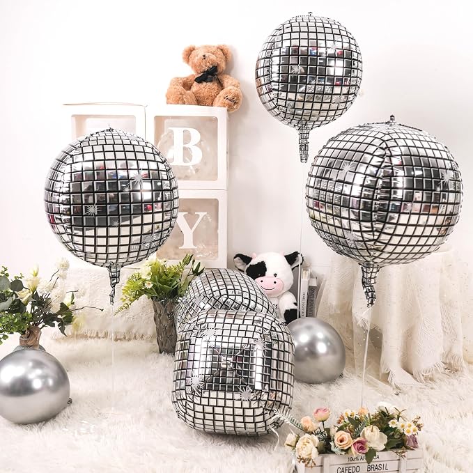 22 Inch Disco Ball Balloons - Image 8