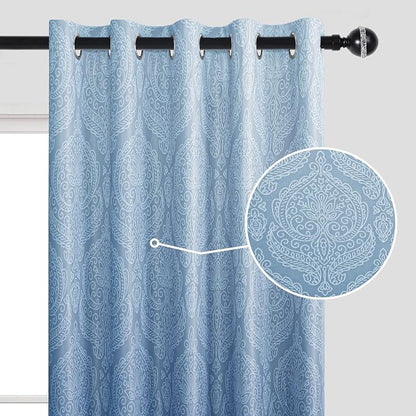 DWCN Navy Blue Blackout Curtains - Image 6