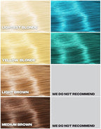 Good Dye Young Semi-Permanent Hair Color, Vegan and Cruelty-Free Blue Hair Dye, Last up to 24 Washes, Non-Damaging Conditioning Hair Color (5FL OZ, Narwhal)