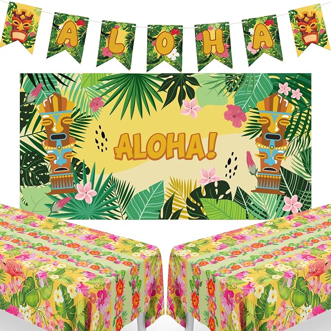 Luau Party Decorations by MDDRUIQI