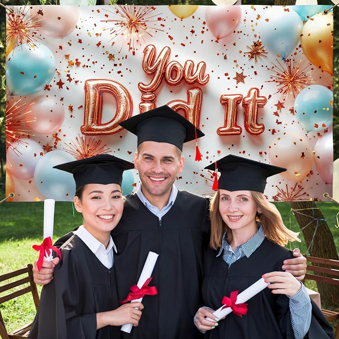 You Did It Banner- Congratulations Banner - Image 3