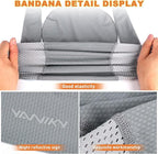 Bandanas Skull Caps for Men, Women Skull Cap Helmet Liner Cycling Hat Durags Motorcycle Bandana Sweat Wicking Do Rag