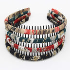boho hair band headbands for women/Girls teeth Comb Hair Accessories Non-slip hairband Resin hair hoop (4 PCS)