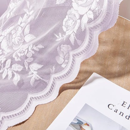 Lilac Purple Lace Curtains - Image 6