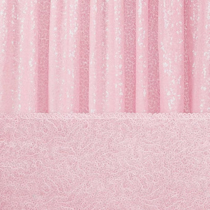 Pink Sequin Backdrop 2 Panels 2FTx8FT Birthday Party Backdrop Curtains | - Image 5