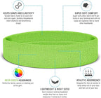 Suddora Sweatbands Set, Moisture Wicking 2 Wristbands and 1 Headband, Breathable Terry Cloth Athletic Bands for Basketball, Tennis, Yoga, Gym, Sweat Bands for Costumes and Cosplay