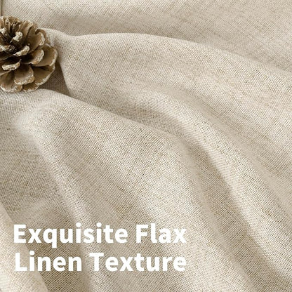 YoungsTex Linen Curtains 68 Inch Length - Image 4